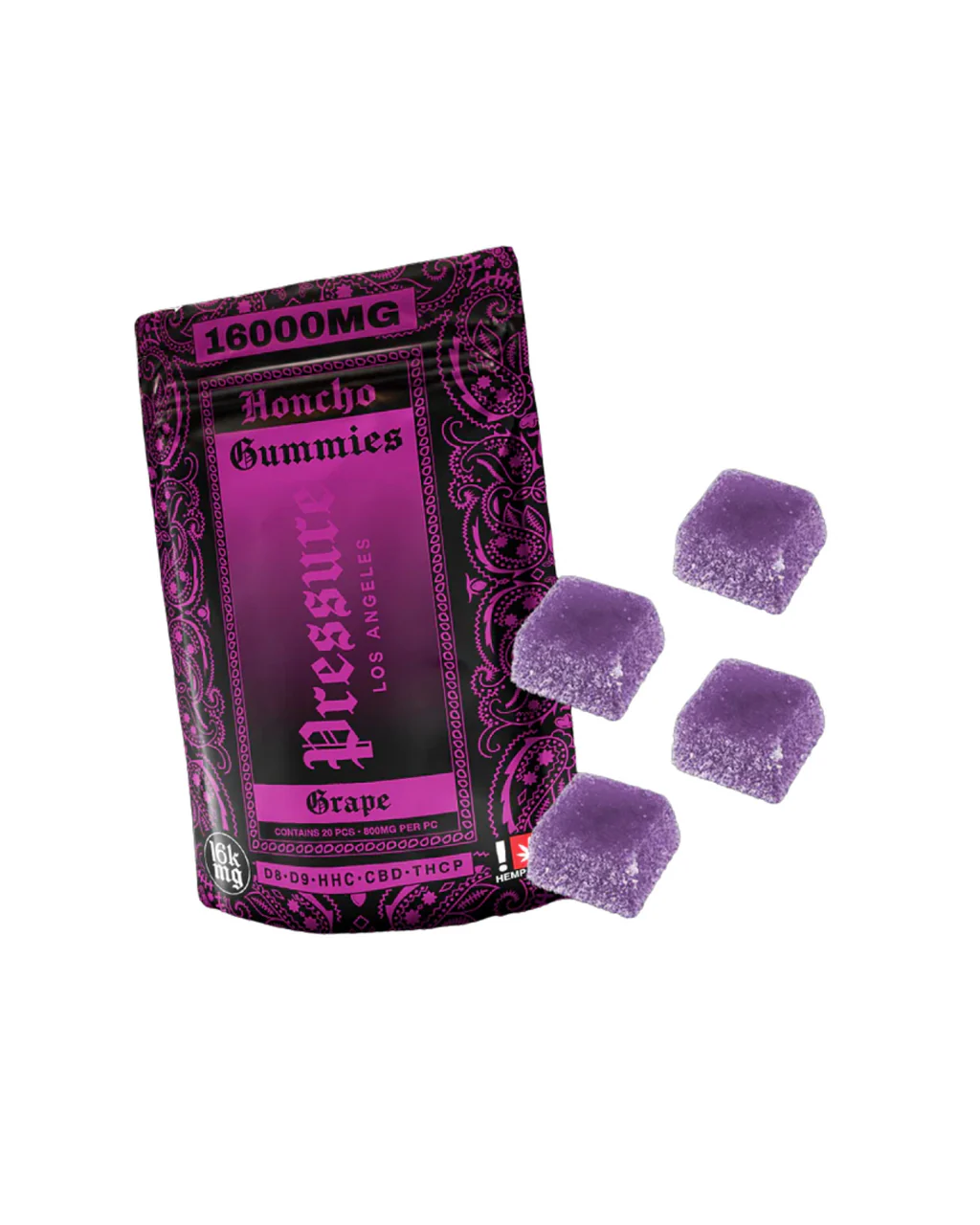 pressure la honcho gummies 20ct 16000mg