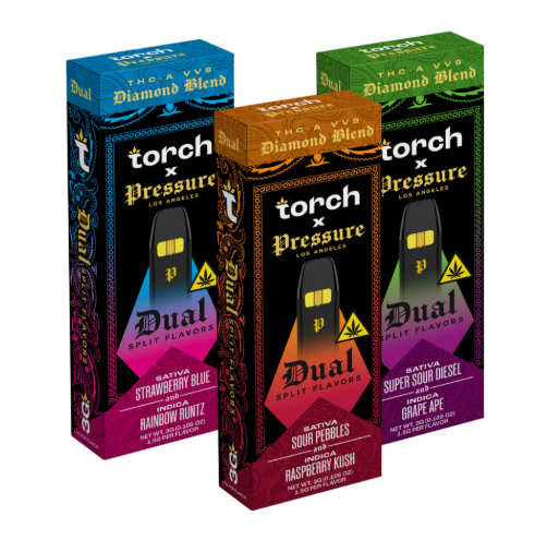 torch x pressure la thca diamond blend disposable 3g