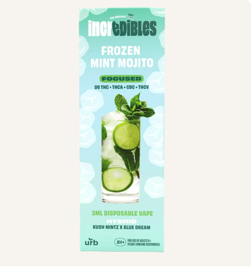 urb incredibles disposable 3ml